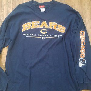 Chicago Bears team NFL LONG SLEEVE mens shirt